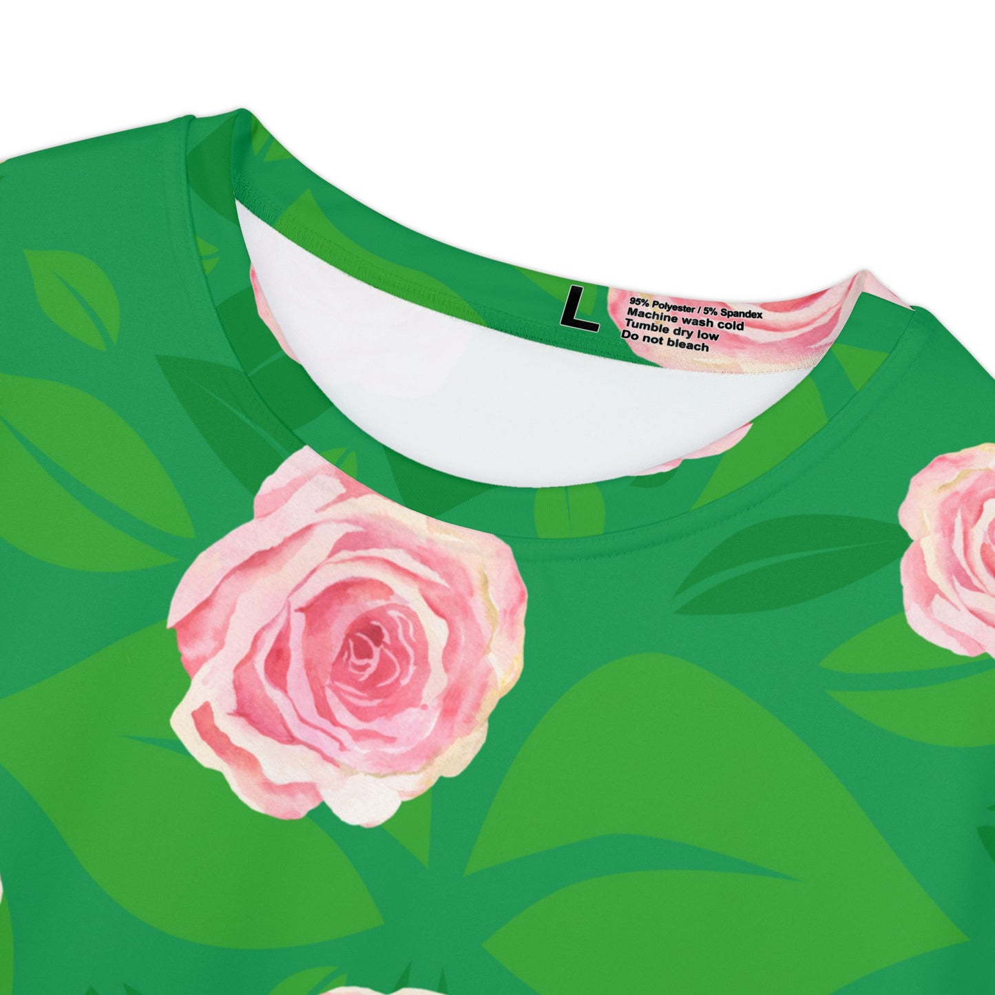 Rose Garden Delight: Women's Short Sleeve Shirt