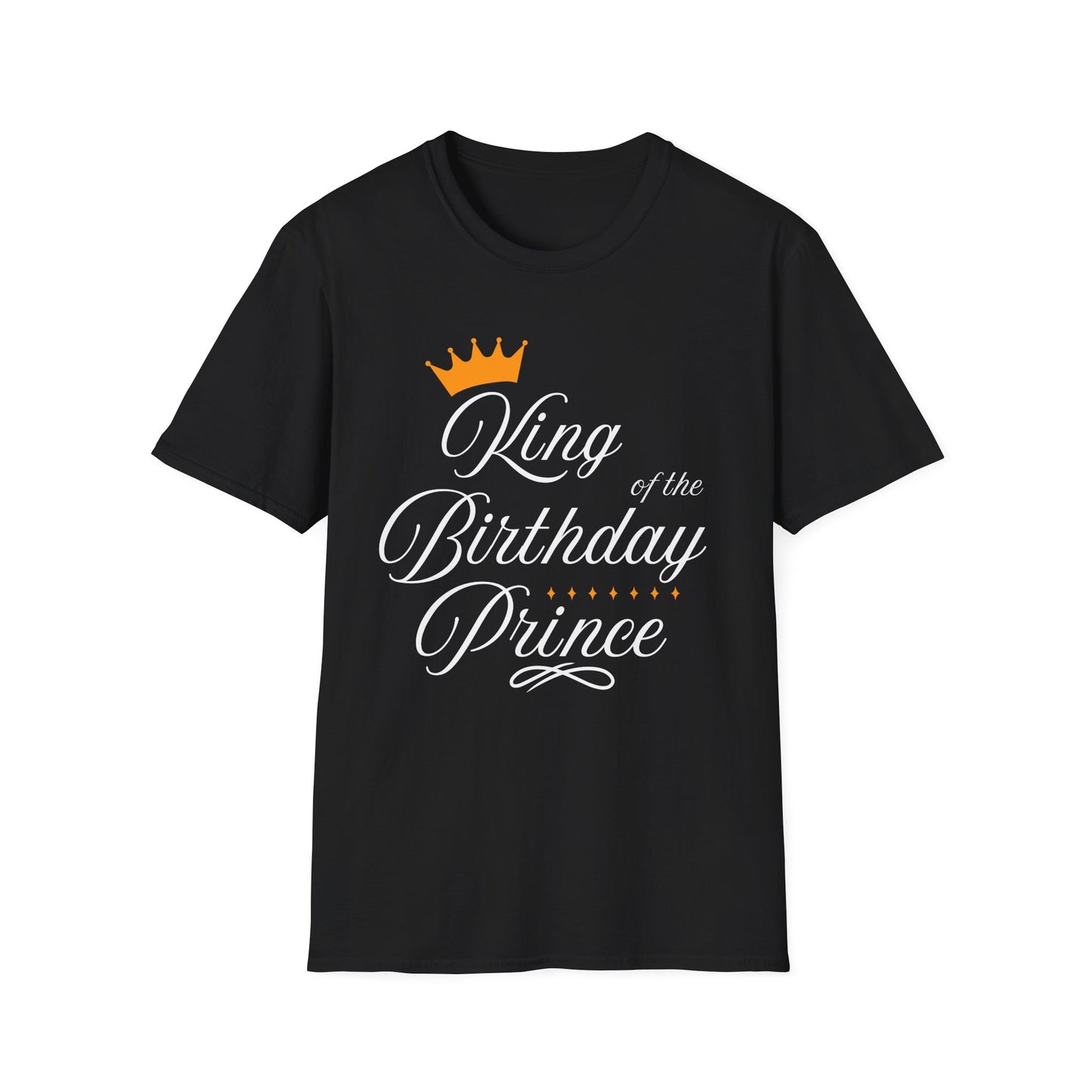 King of the Birthday Prince T-Shirt — Birthday King Shirt with Crown Graphic