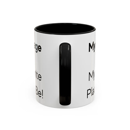 My cottage is My Favorite Place to Be Two-Tone Coffee Mug, 11oz