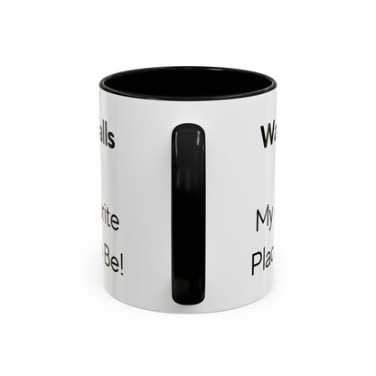 Waterfalls are My Favorite Place to Be Two-Tone Coffee Mug, 11oz