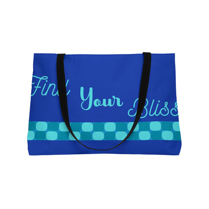 Blue Bliss Weekender Bag - Find Your Bliss and Travel in Style
