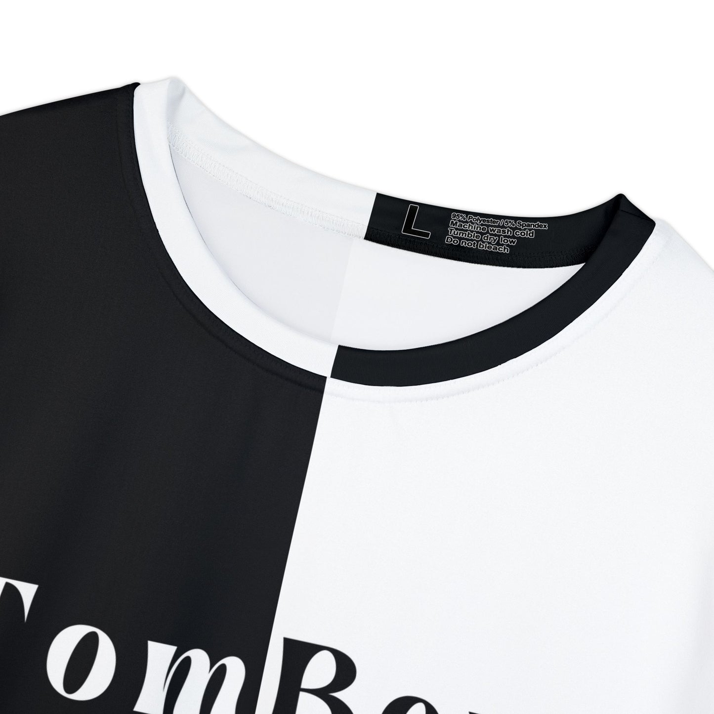 Bold Contrast: Women's TomBoy All-Over-Print Tee