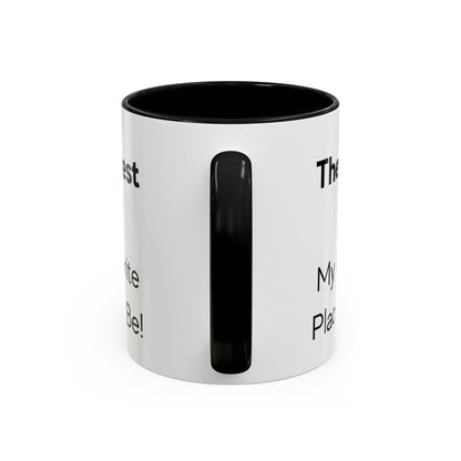 Forest are My Favorite Place to Be Two-Tone Coffee Mug, 11oz